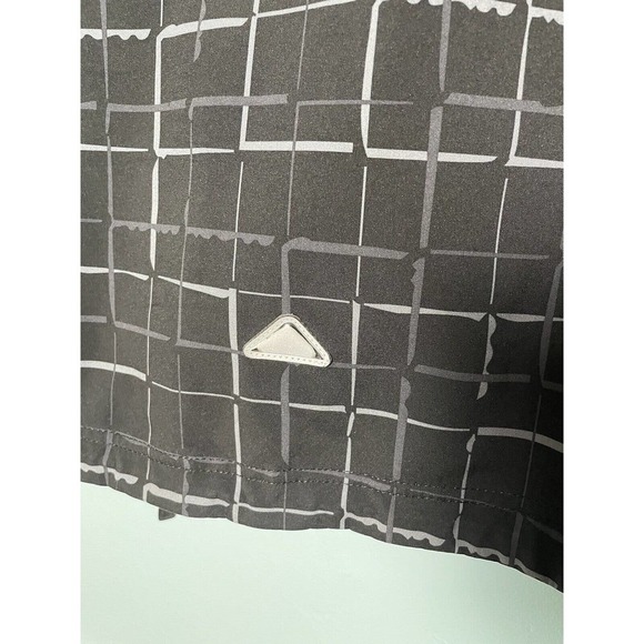 Icepeak Ski Jacket Age 15 + no 176 grey white Plaid Geometric SNOW BOARD no hood - Picture 7 of 9